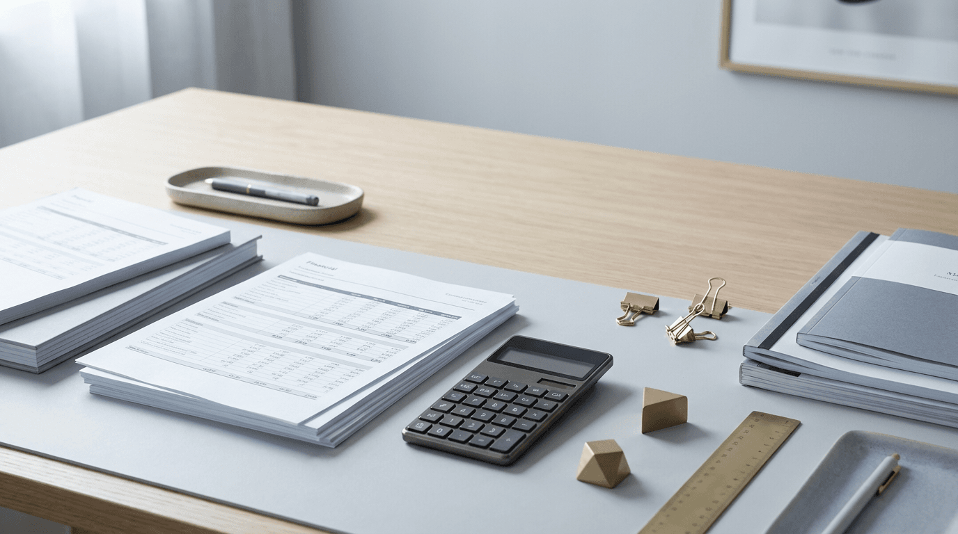 Transparent pricing document displayed clearly